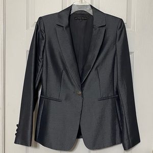 NWT Antonio Melani Admiral Navy Denim Dress Blazer Size 4